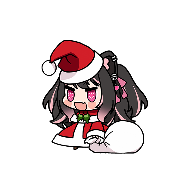 Nikkinami's Christmas Santa Sticker