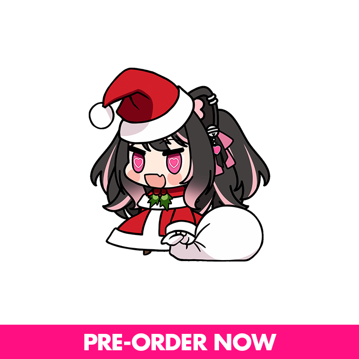 Nikkinami's Christmas Santa Sticker