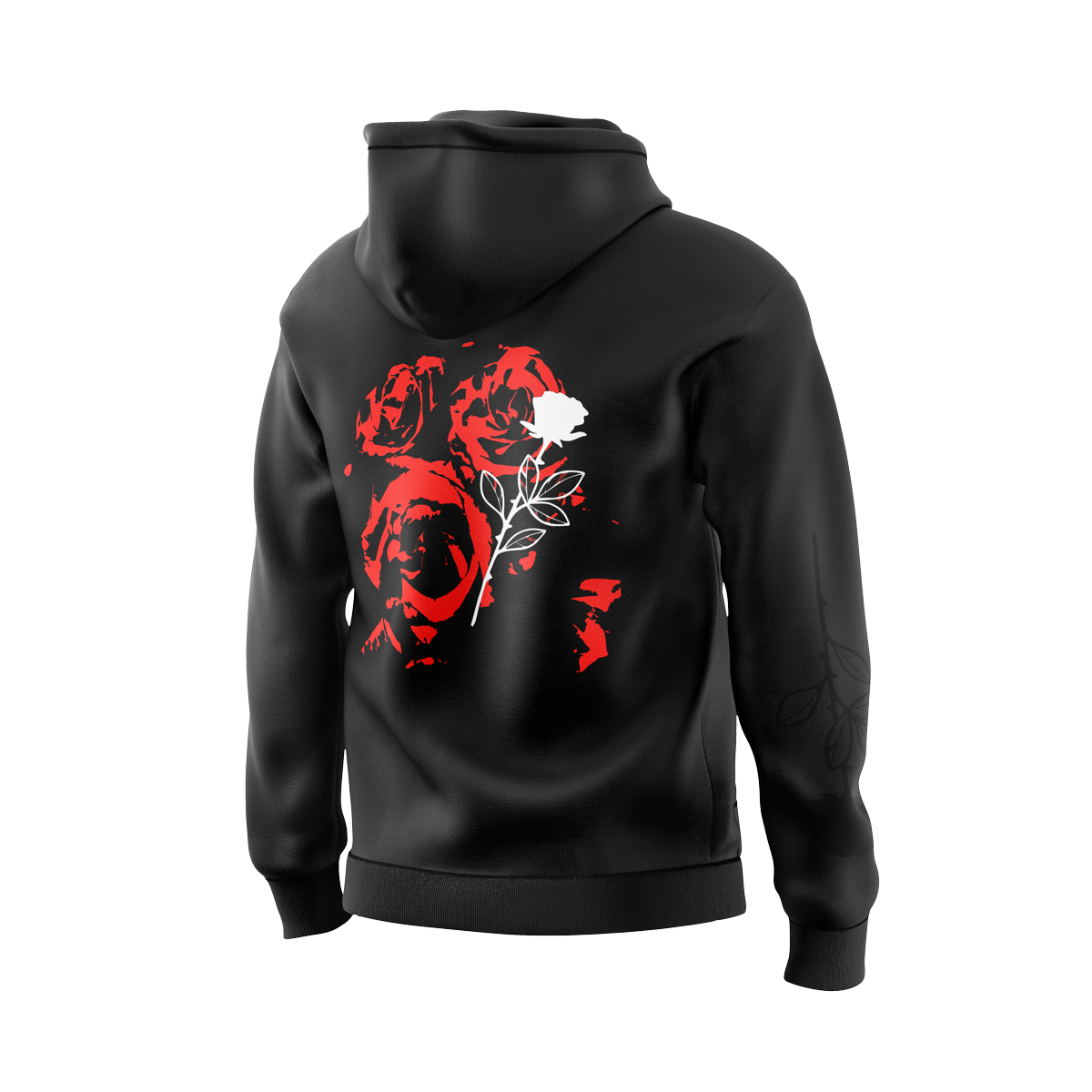 Panduh Avenge Black Hoodie - Midweight