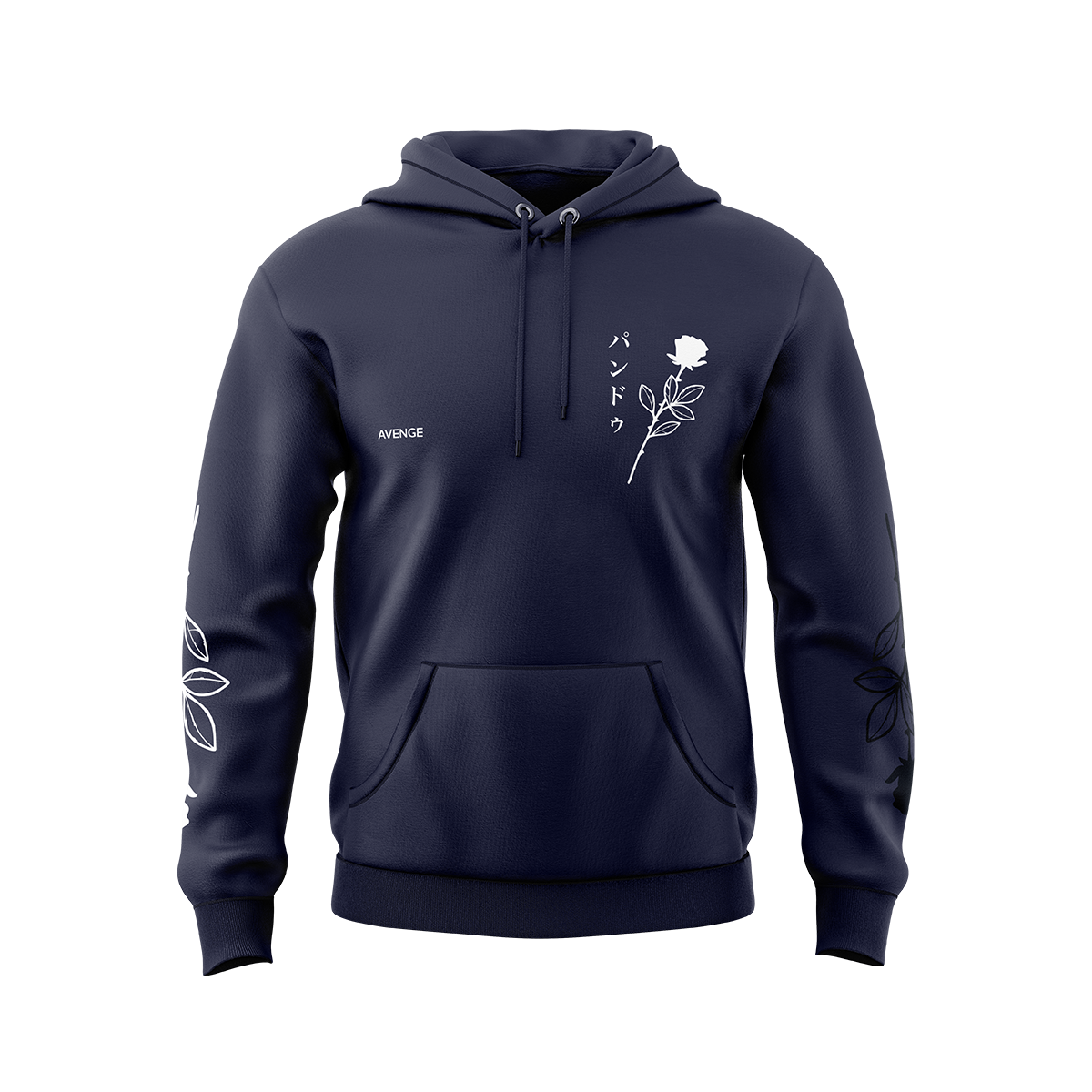 Panduh Avenge Navy Hoodie - Midweight