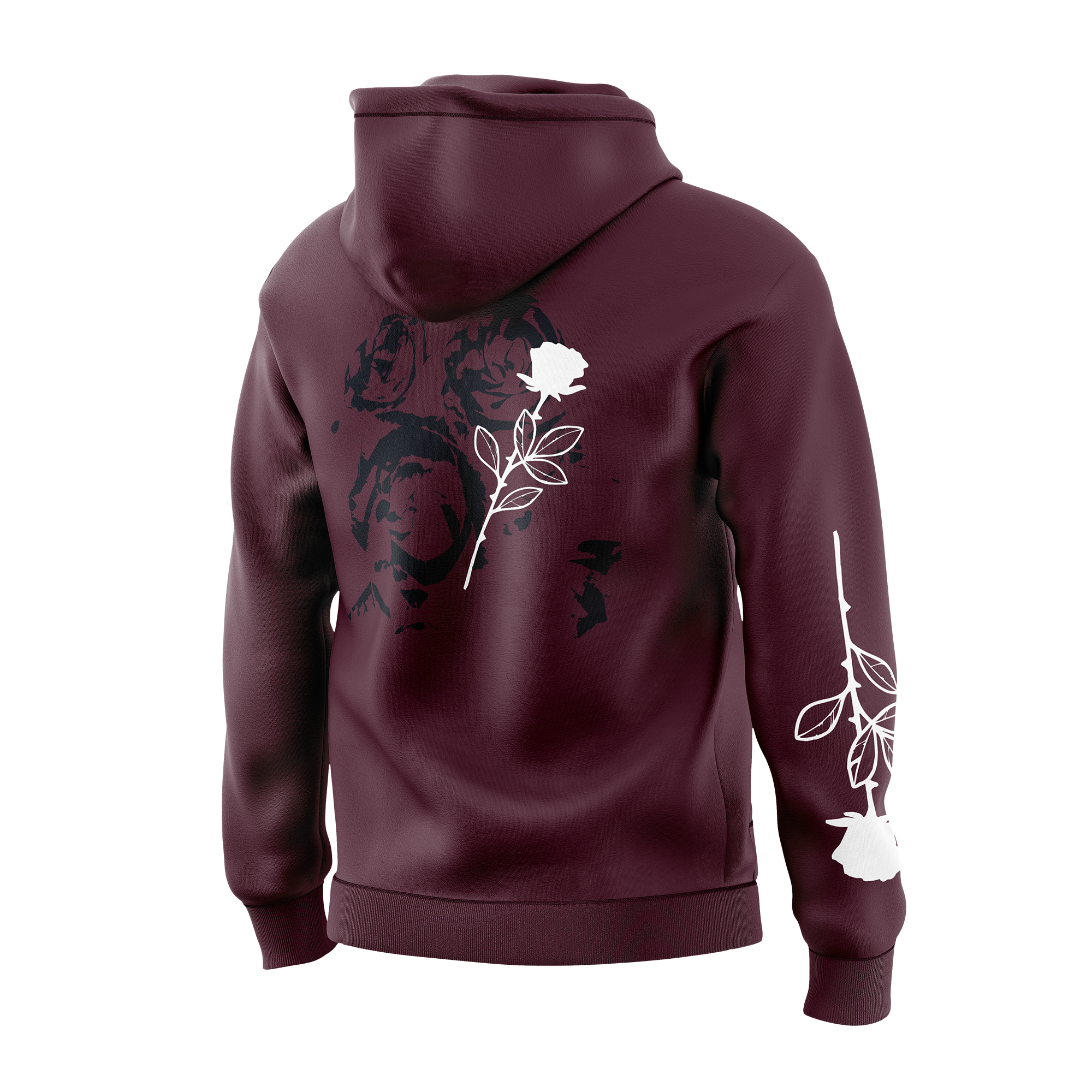 Panduh Avenge Maroon Hoodie - Midweight