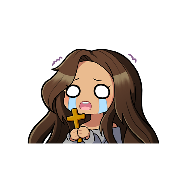 Derpdream Scared Sticker