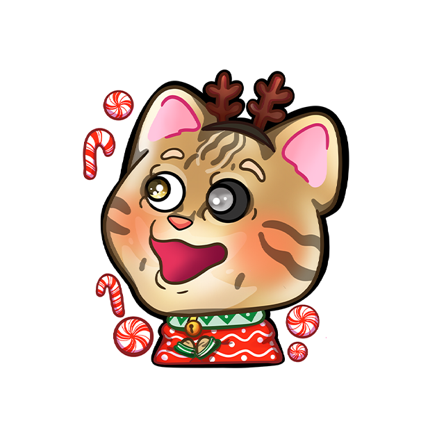 MissRae's Christmas POG Sticker