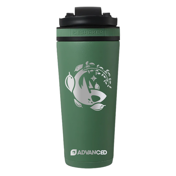 Pokeaim Grass Type 26oz Ice Shaker - Green Aura