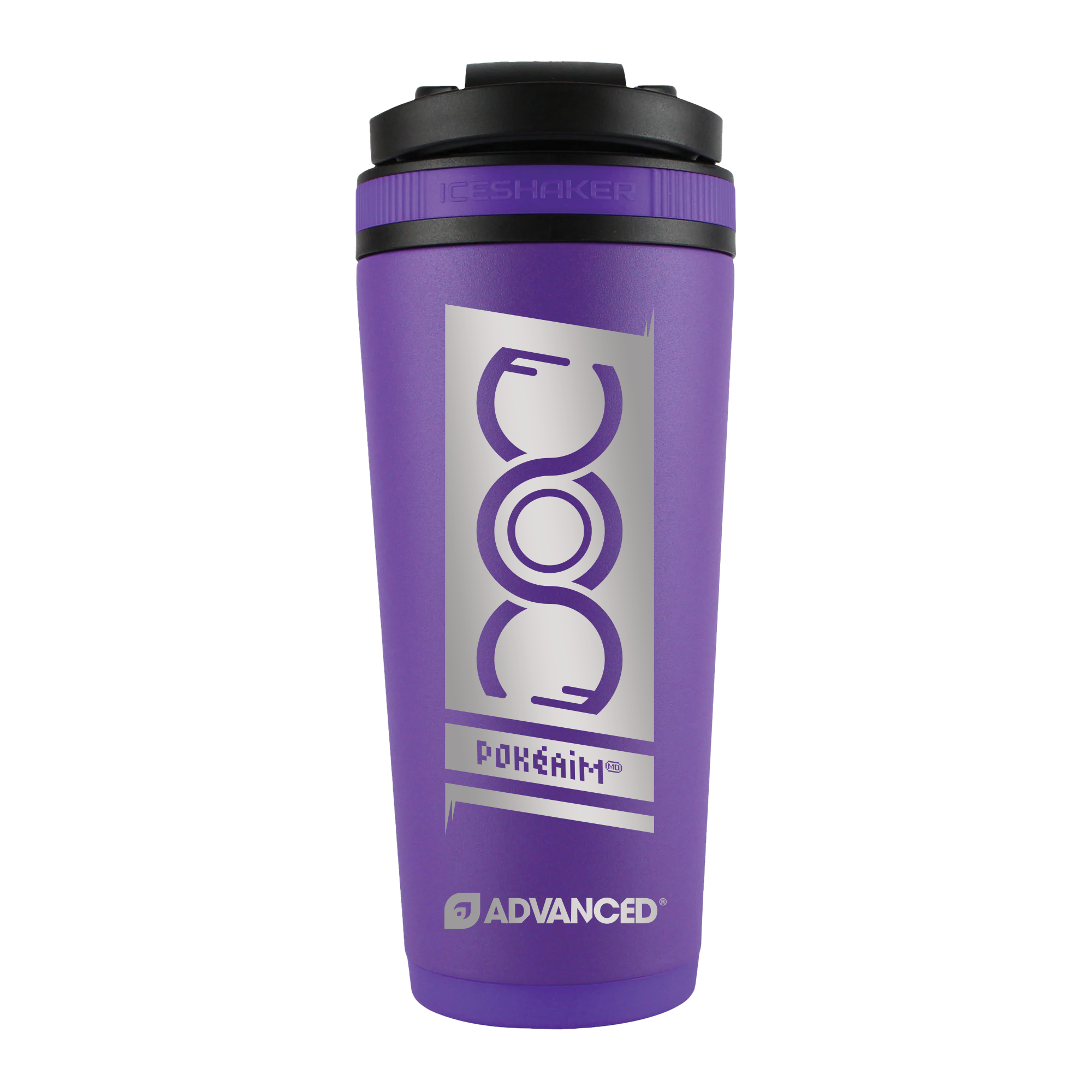 Pokeaim 26oz ADVANCED Ice Shaker - Purple