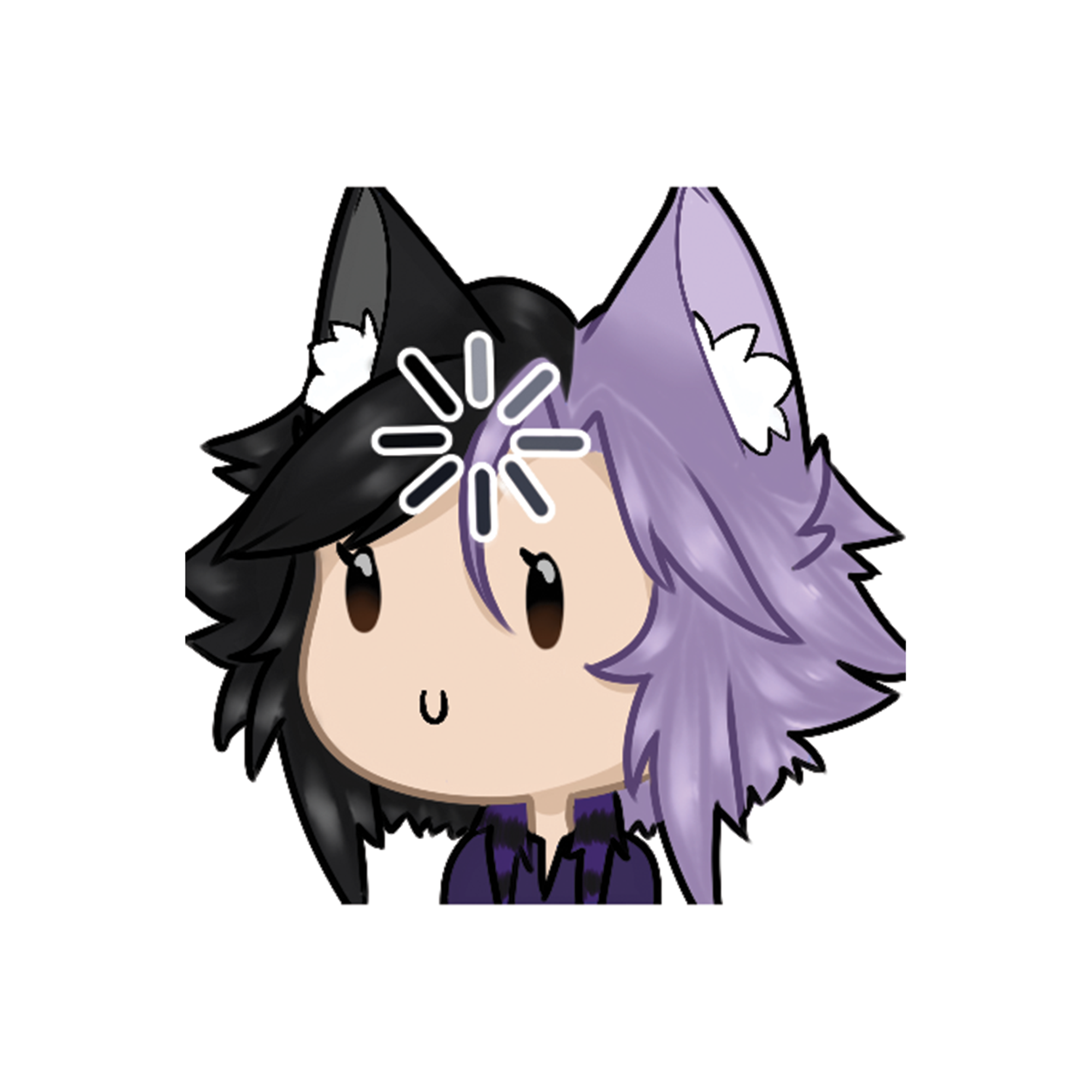 Violet's Loading Sticker