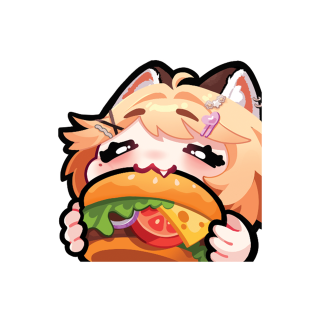 Kirana Burger Sticker