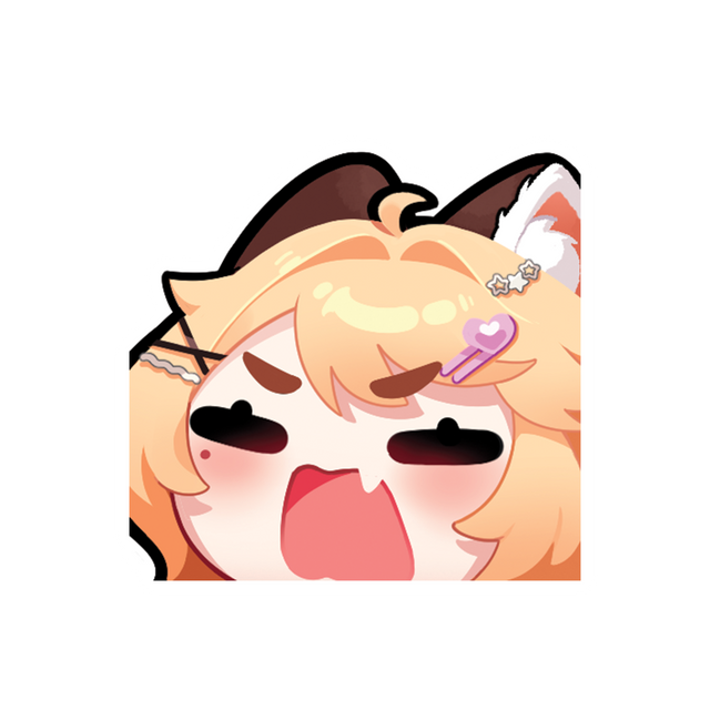 Kirana Upset Sticker