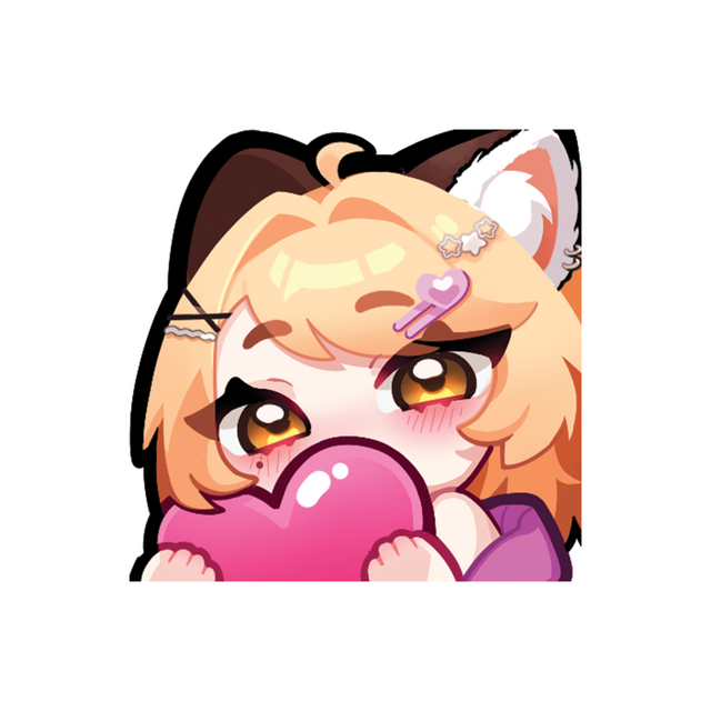 Kirana Heart Sticker