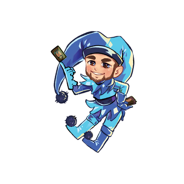 Jeff Hoogland Playing Card Sticker