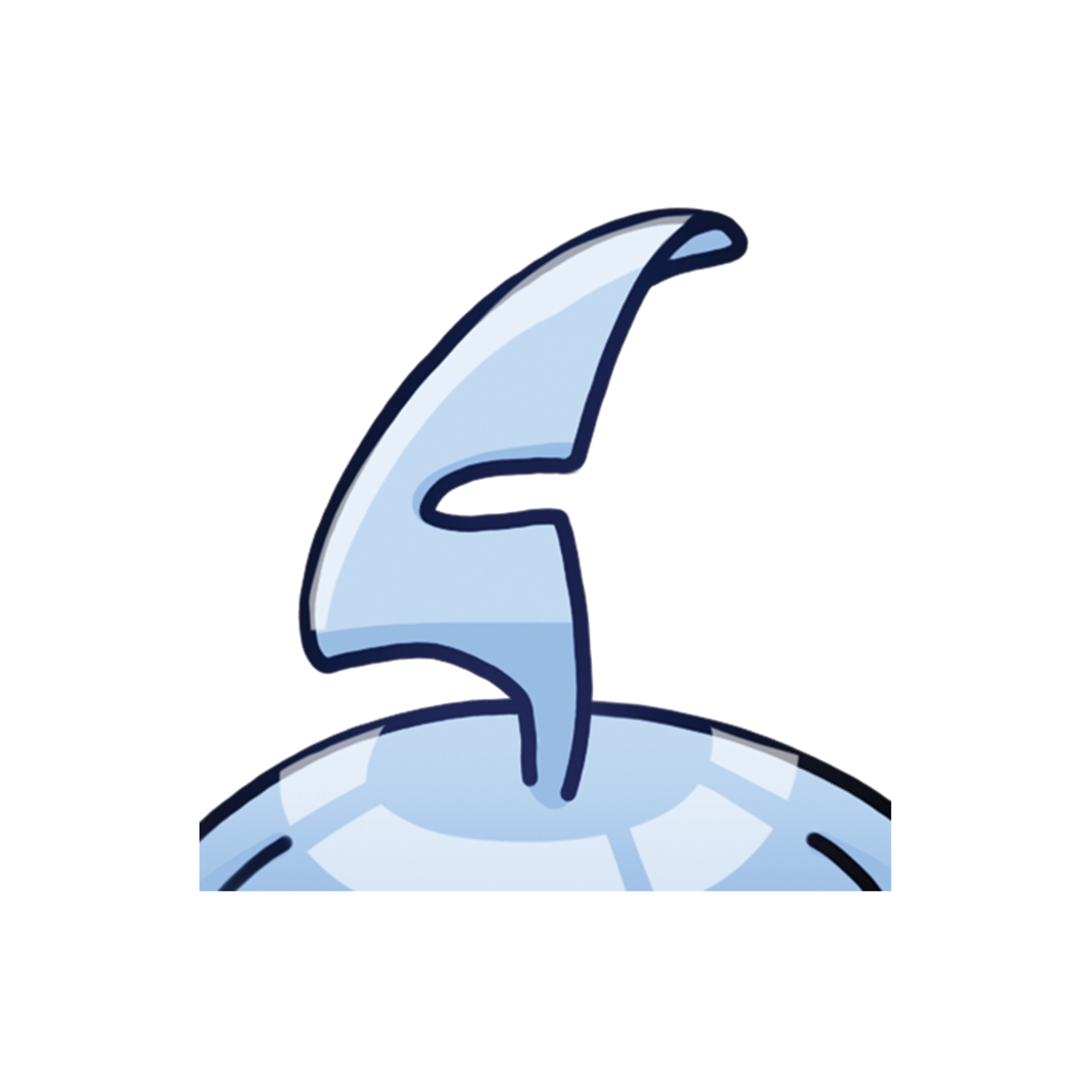 TRIGGERPHISH Fin Sticker