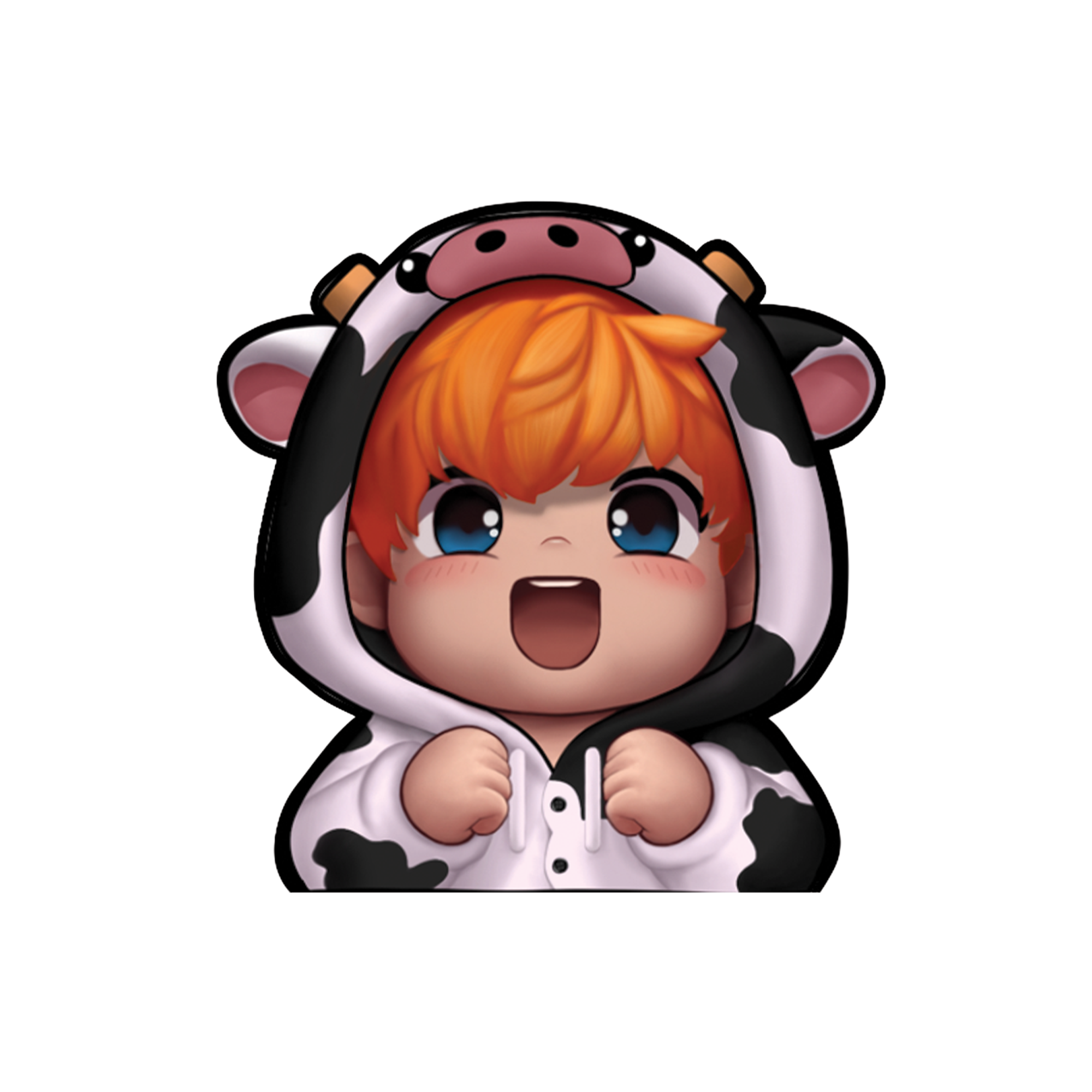Voosh Panda Sticker