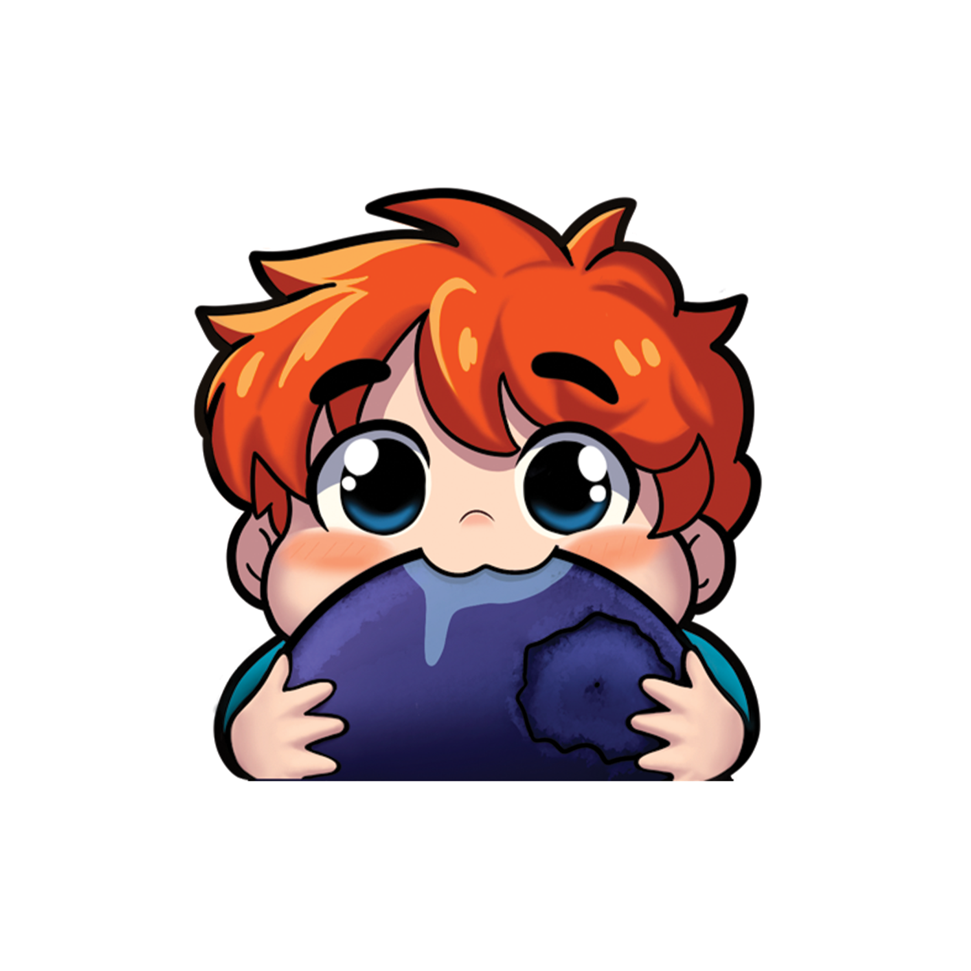 Voosh Blueberry Sticker