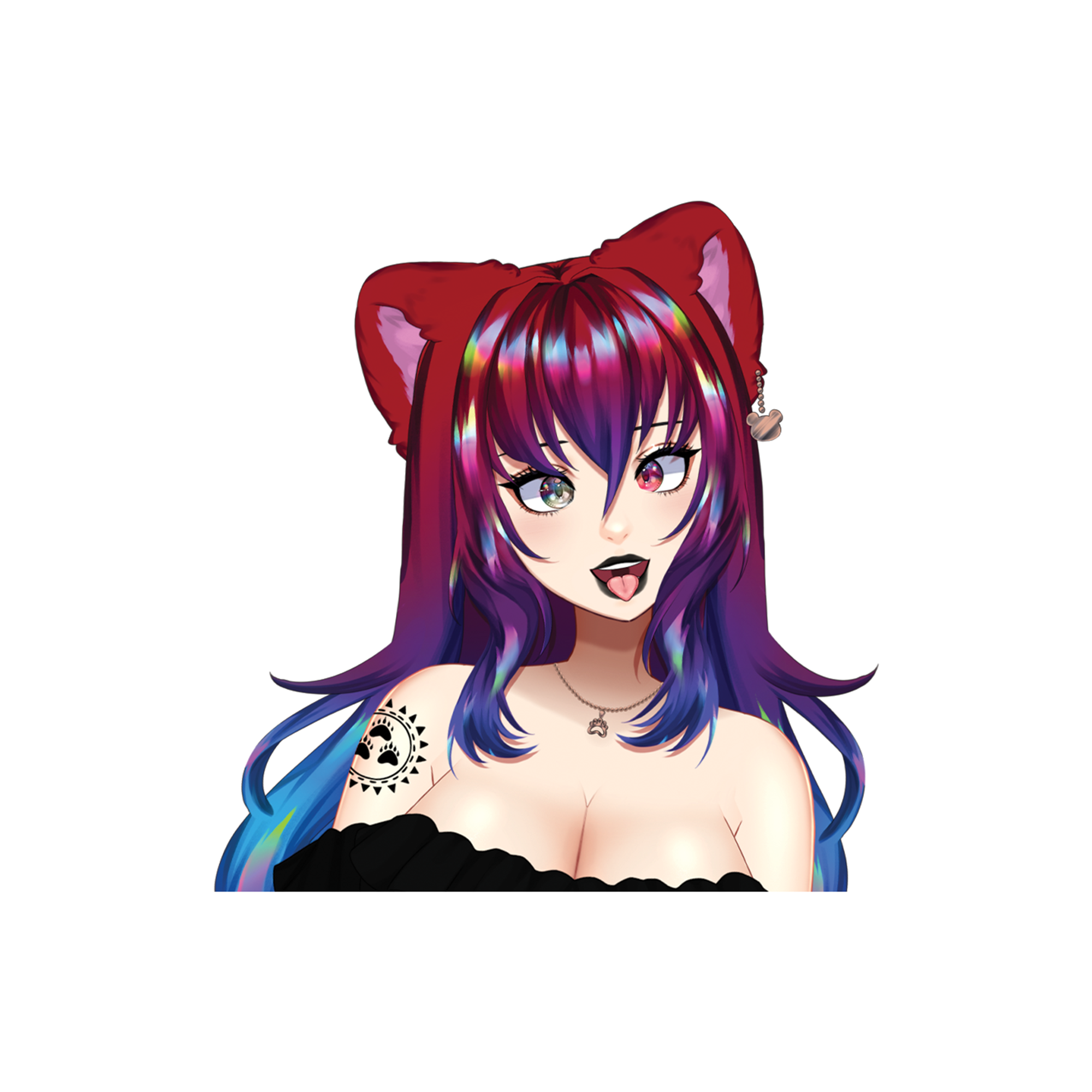 Cakeee Crosseye Sticker