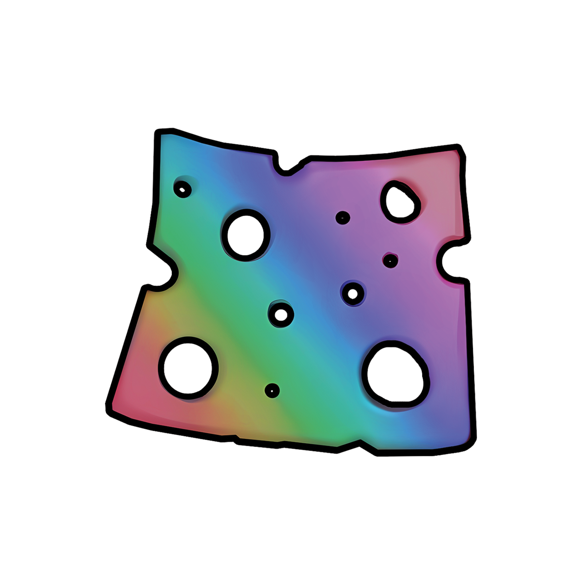 LumniaKira Cheese Sticker