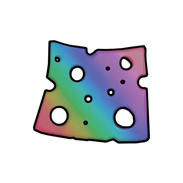 LumniaKira Cheese Sticker