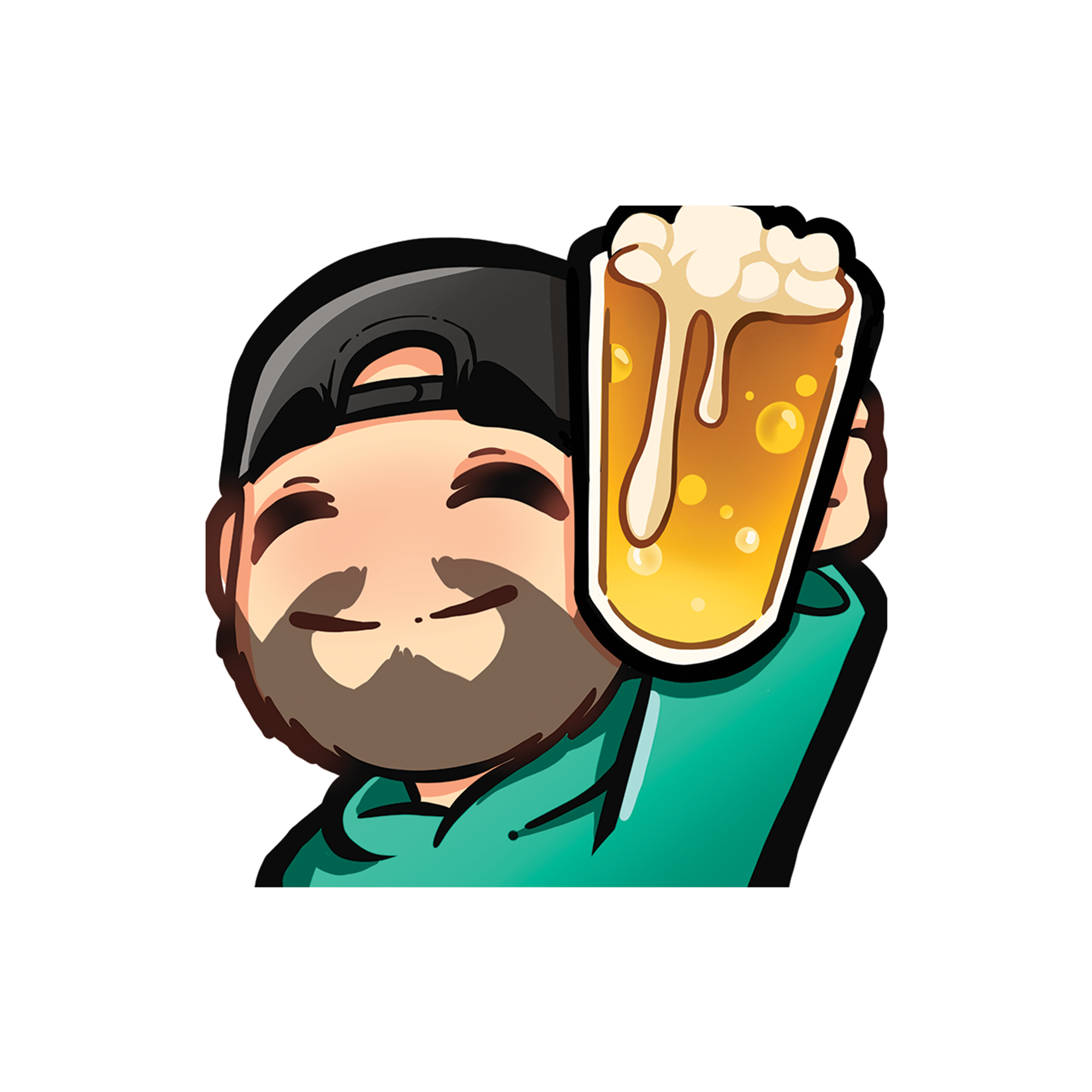 Chrispygameplay Cheers Sticker