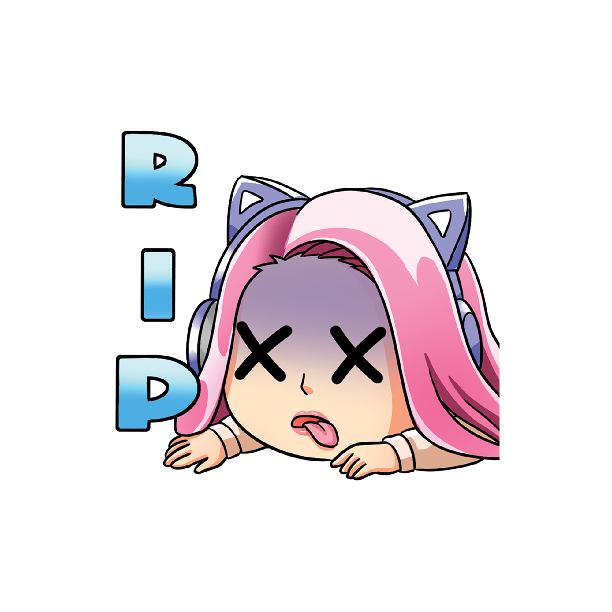 Mochamom RIP Sticker