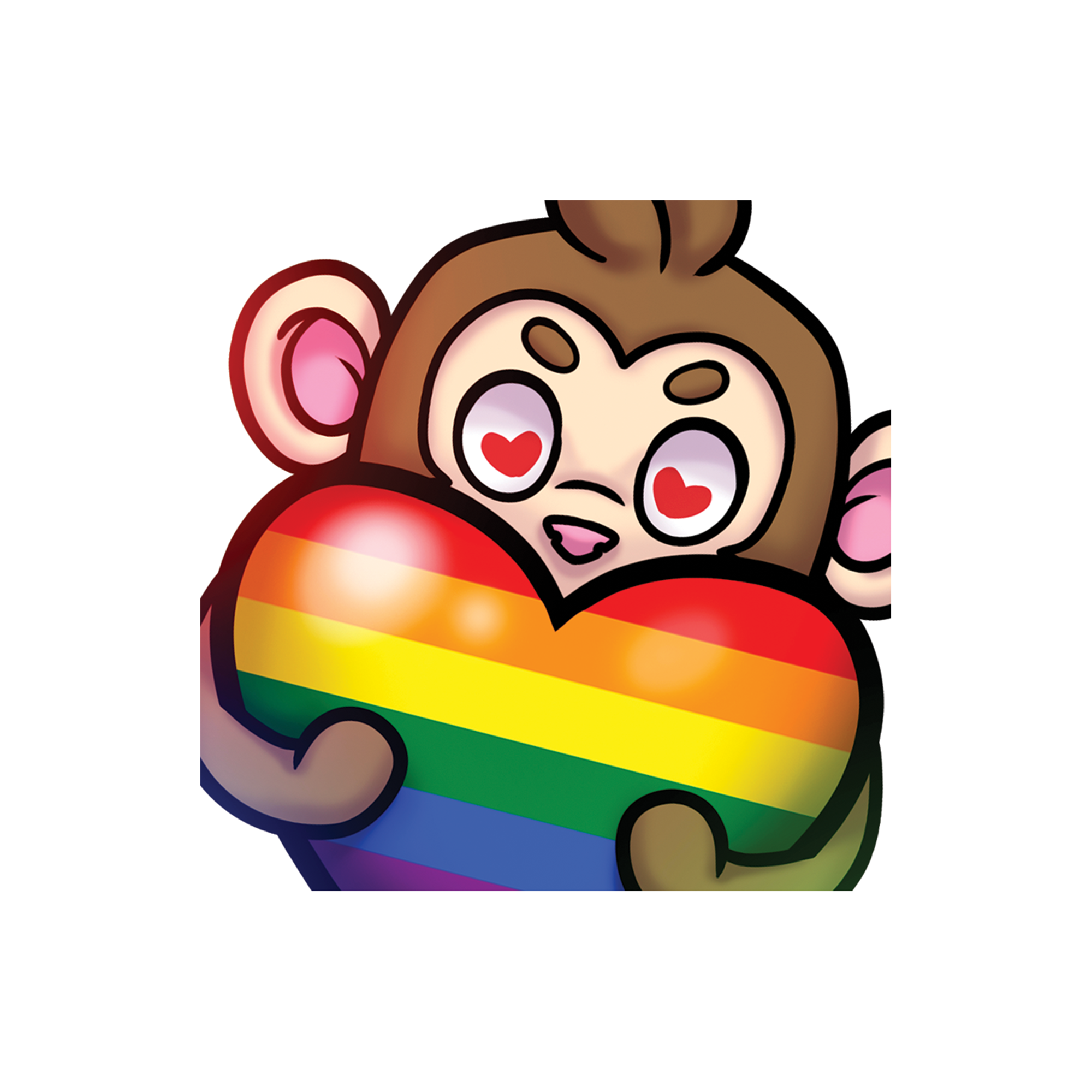 Mochamom Heart Sticker
