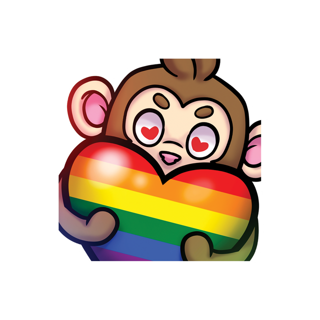 Mochamom Heart Sticker