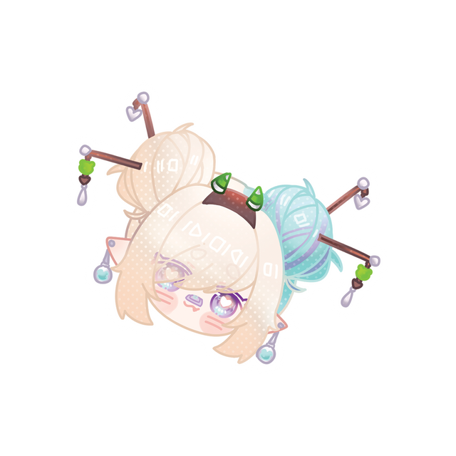 Kiskachan Buns Sticker