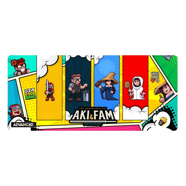 Akiandfam Deskmat