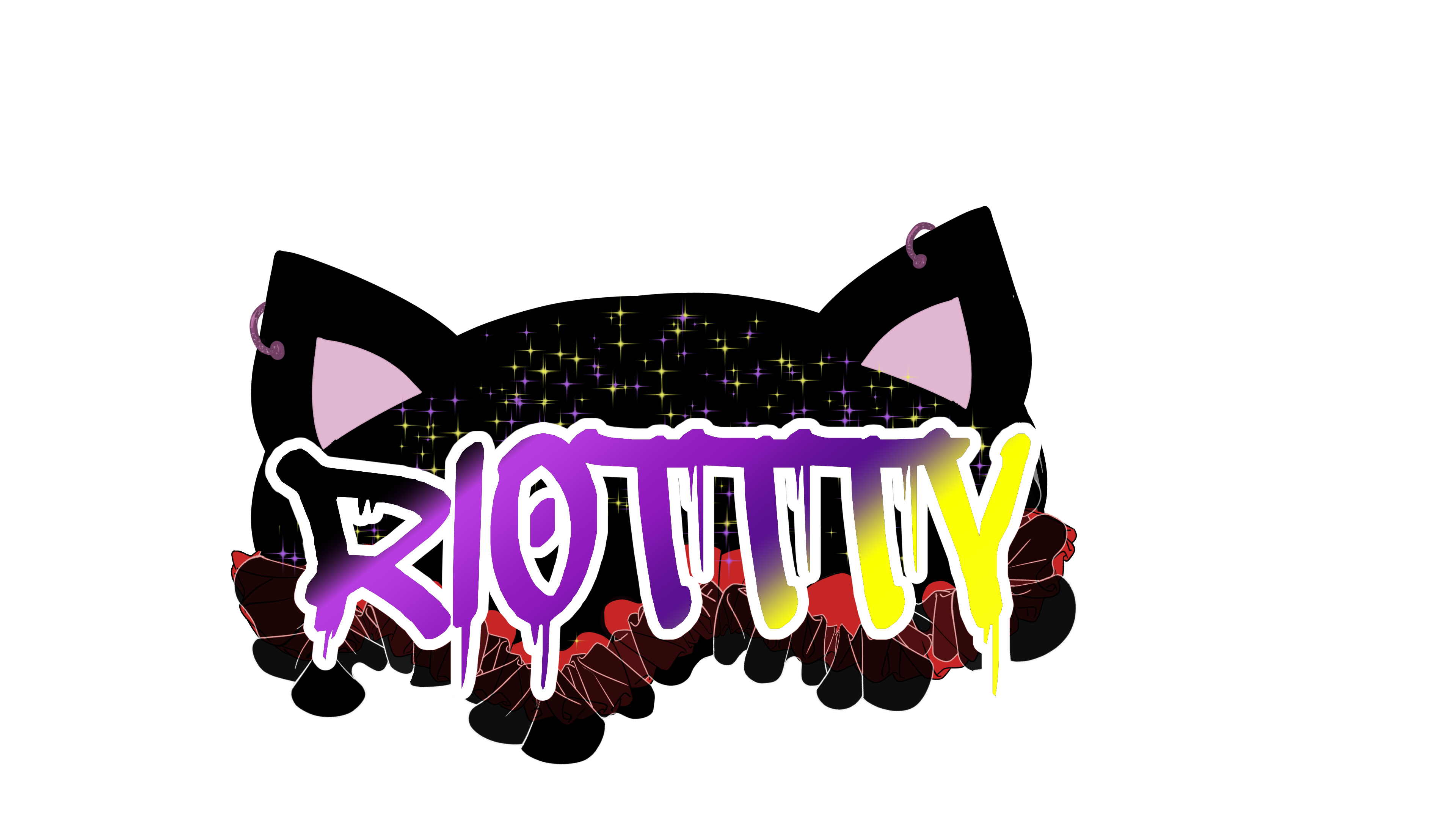Ri0t Cat Sticker