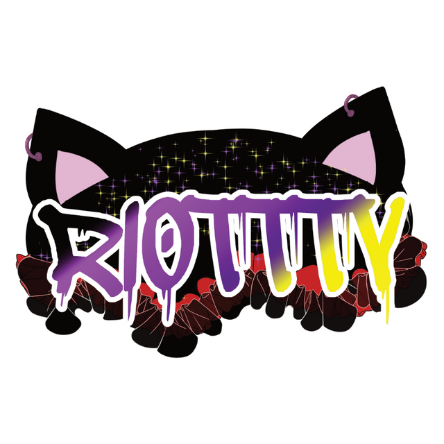 Ri0t Cat Sticker