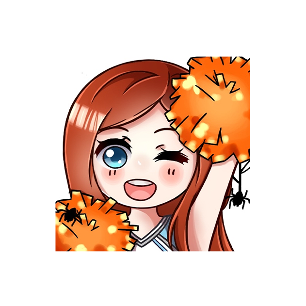 MissRae's Cheerleader Sticker