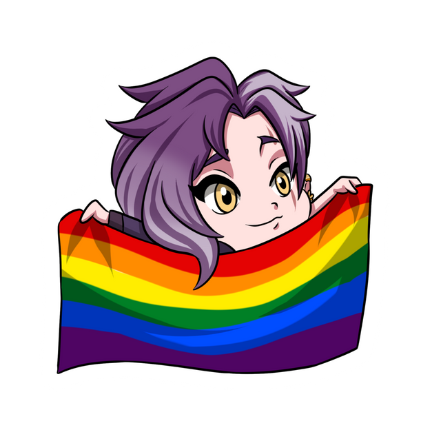 LunariValkyrie Pride Sticker