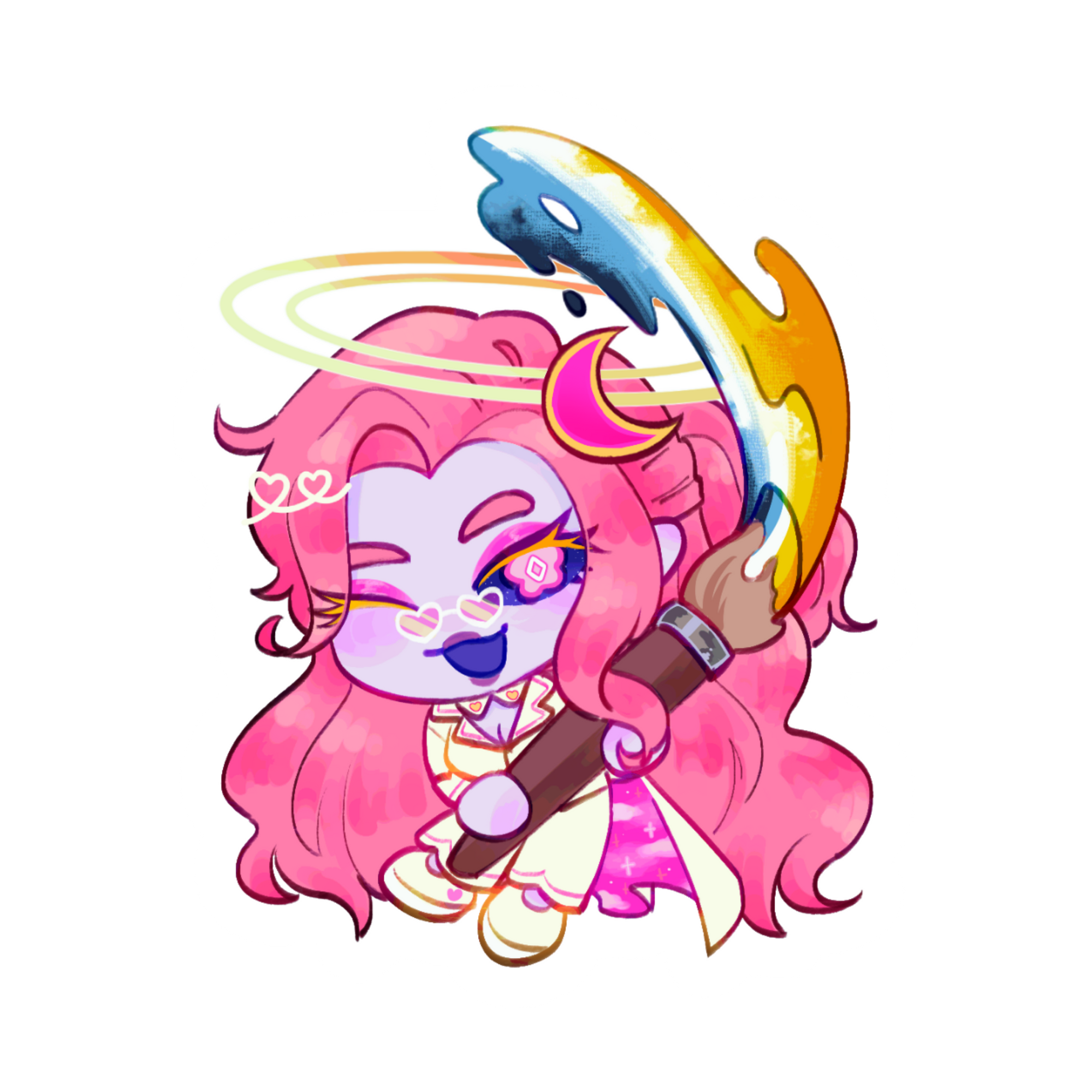CaptainStarBurner Pride Sticker