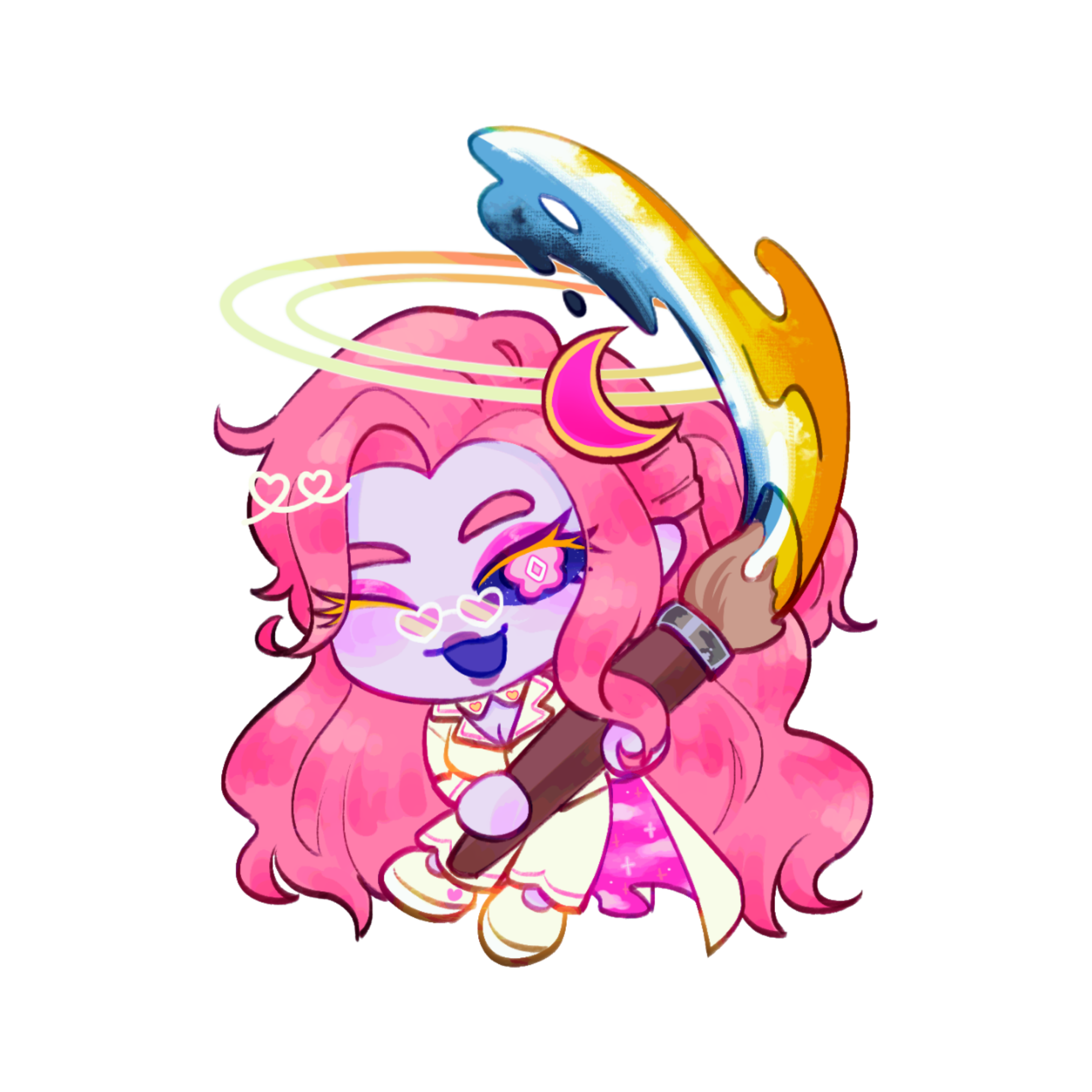 CaptainStarBurner Pride Sticker