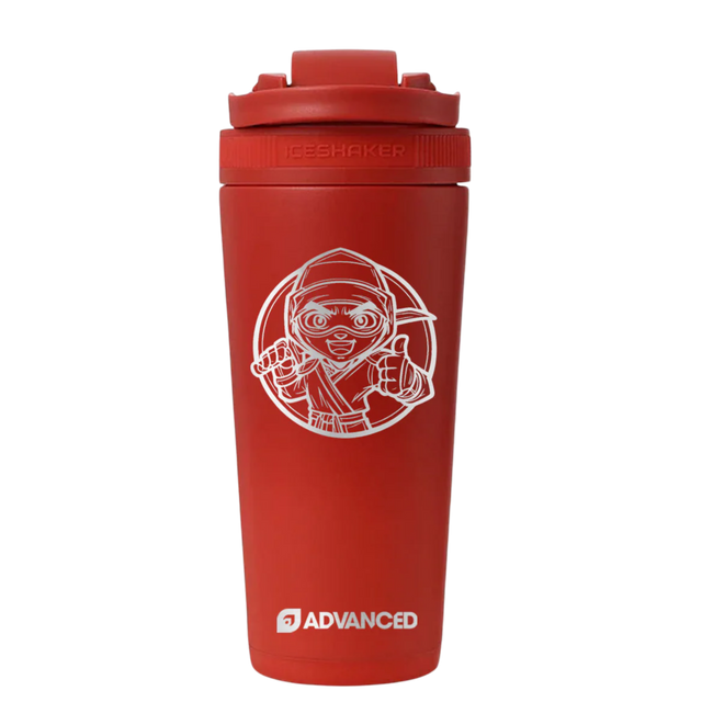 CursedJoystick 26oz Ice Shaker - Red Color Rush