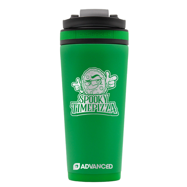 SpookyTimePizza Custom 26oz Ice Shaker - Dragon Green