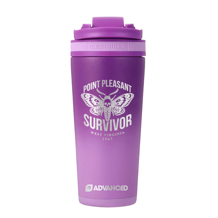 Point Pleasant Survivor 26oz Ice Shaker - Purple Color Rush