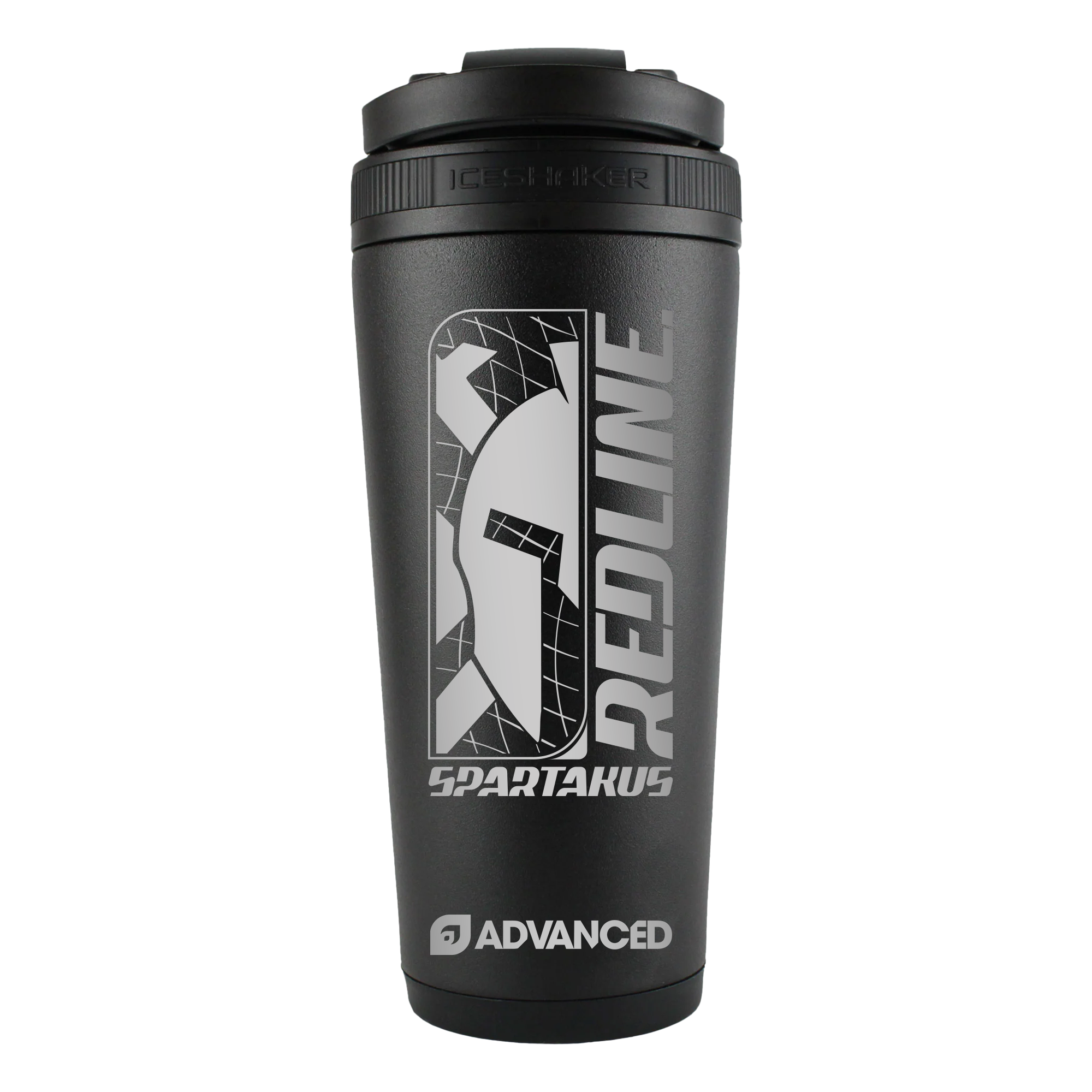 Spartakus Redline Custom 26oz Ice Shaker - Black