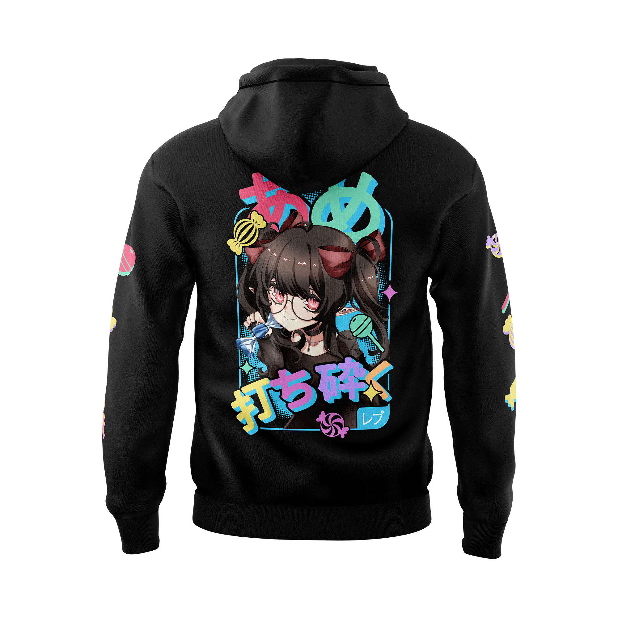 Rev's Candy Crush Hoodie - Rainbow