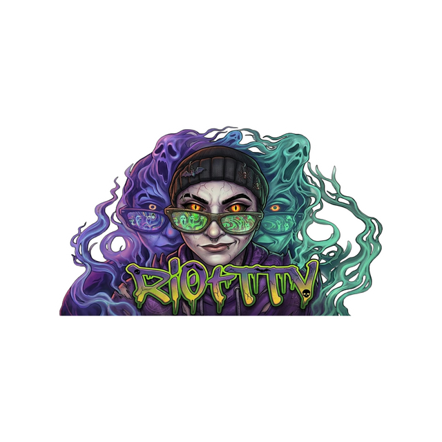 Riot's Halloween Sticker
