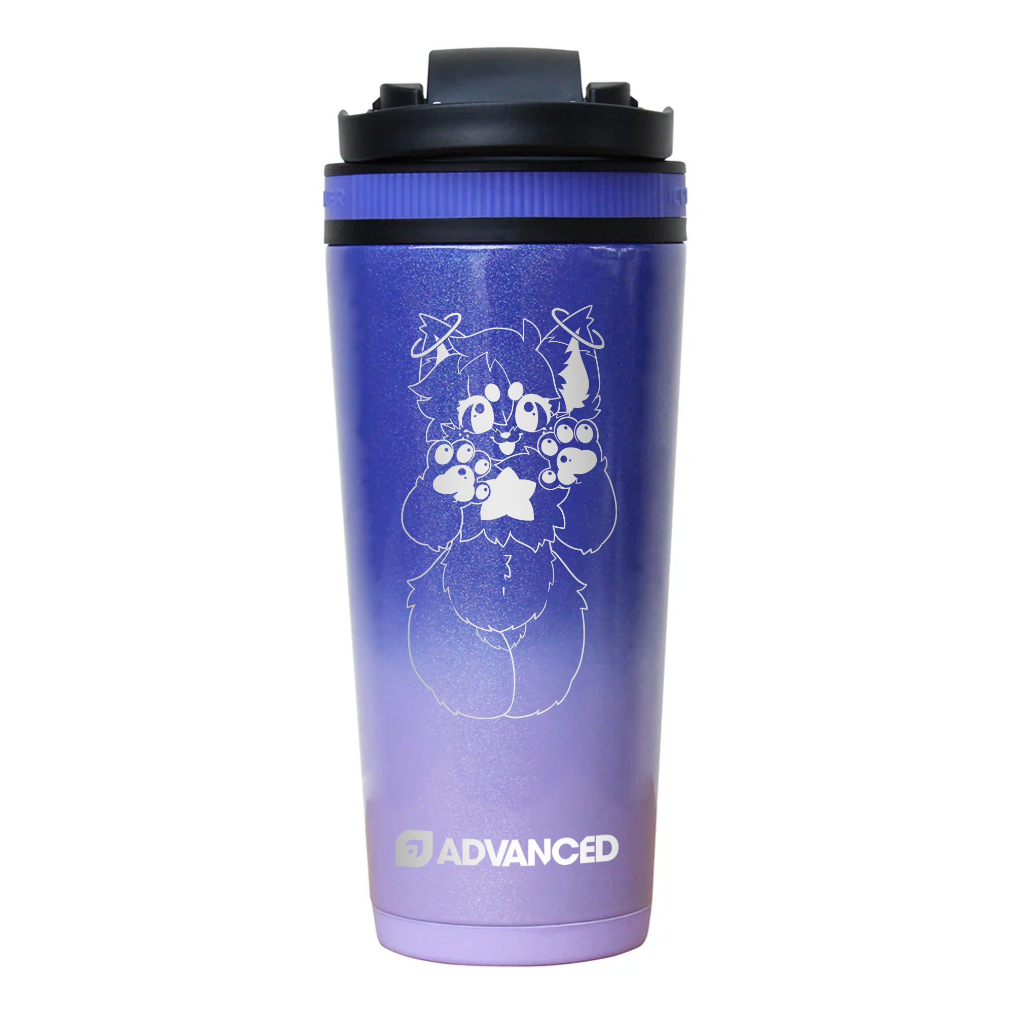 StarCosmic Custom 26oz Ice Shaker - Lilac Dreaming