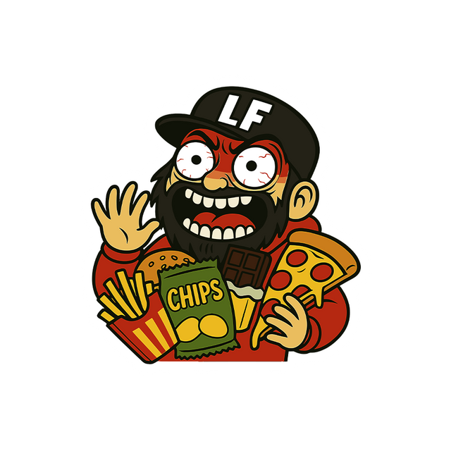 LoudFlavour Snacks For Days Sticker