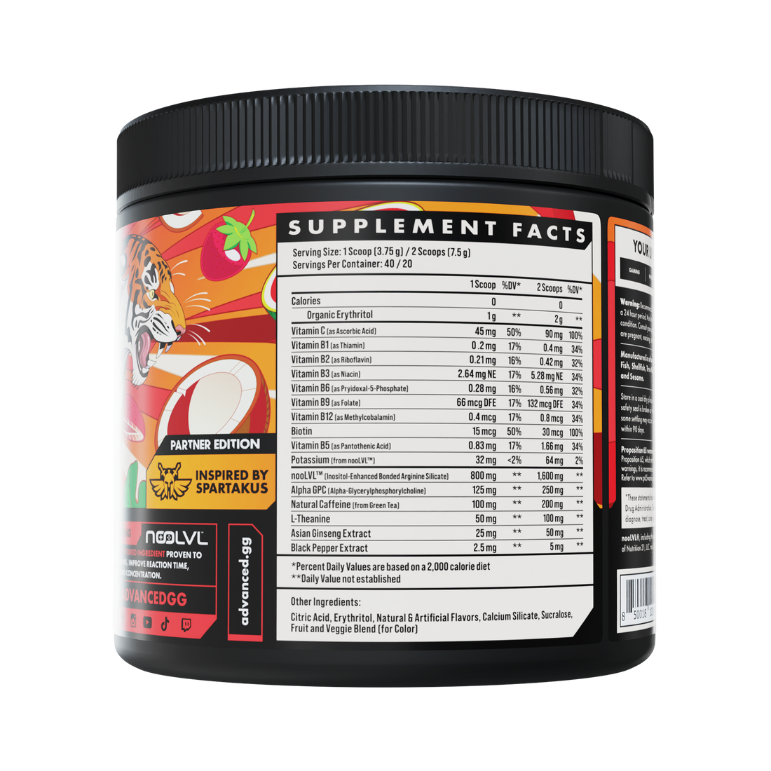 Spartakus' Tiger Blood Focus Gaming Supplement