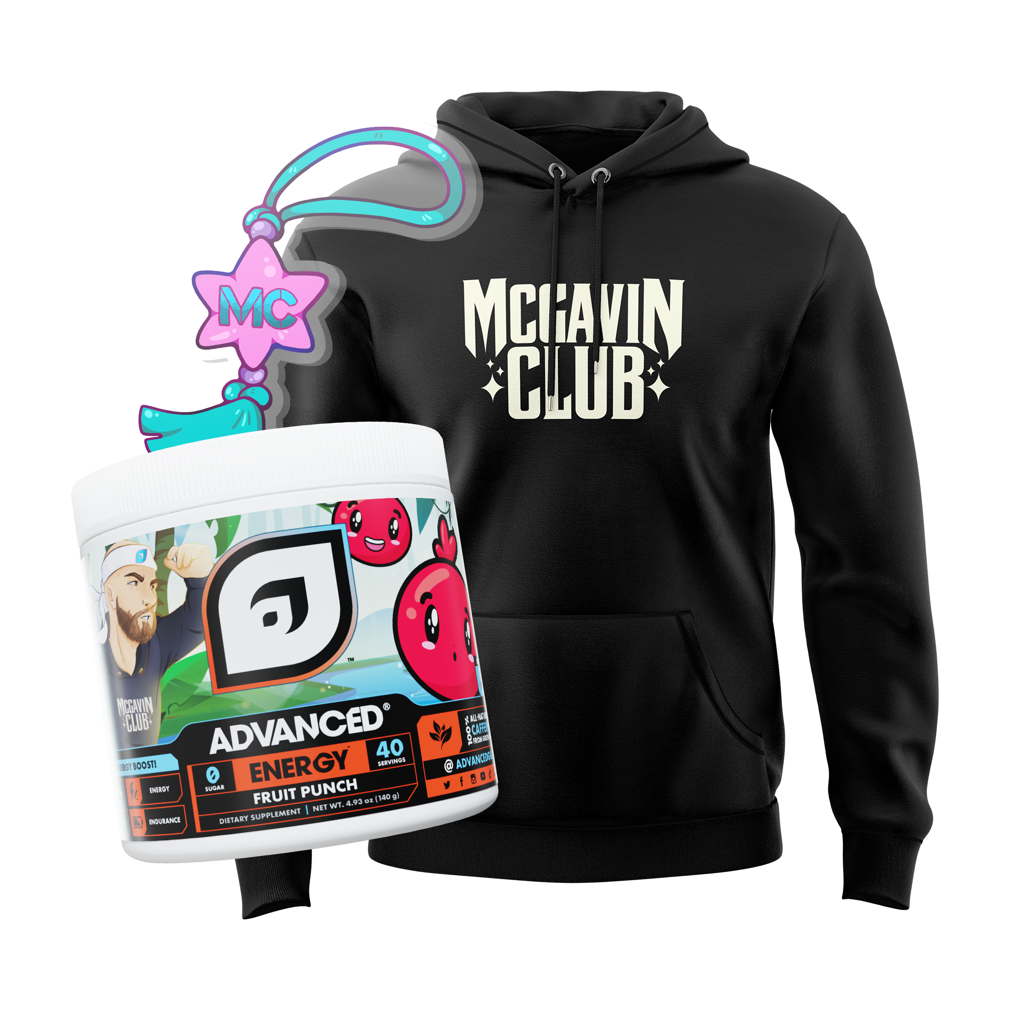 McGavin Club Black Bundle - FREE CHARM