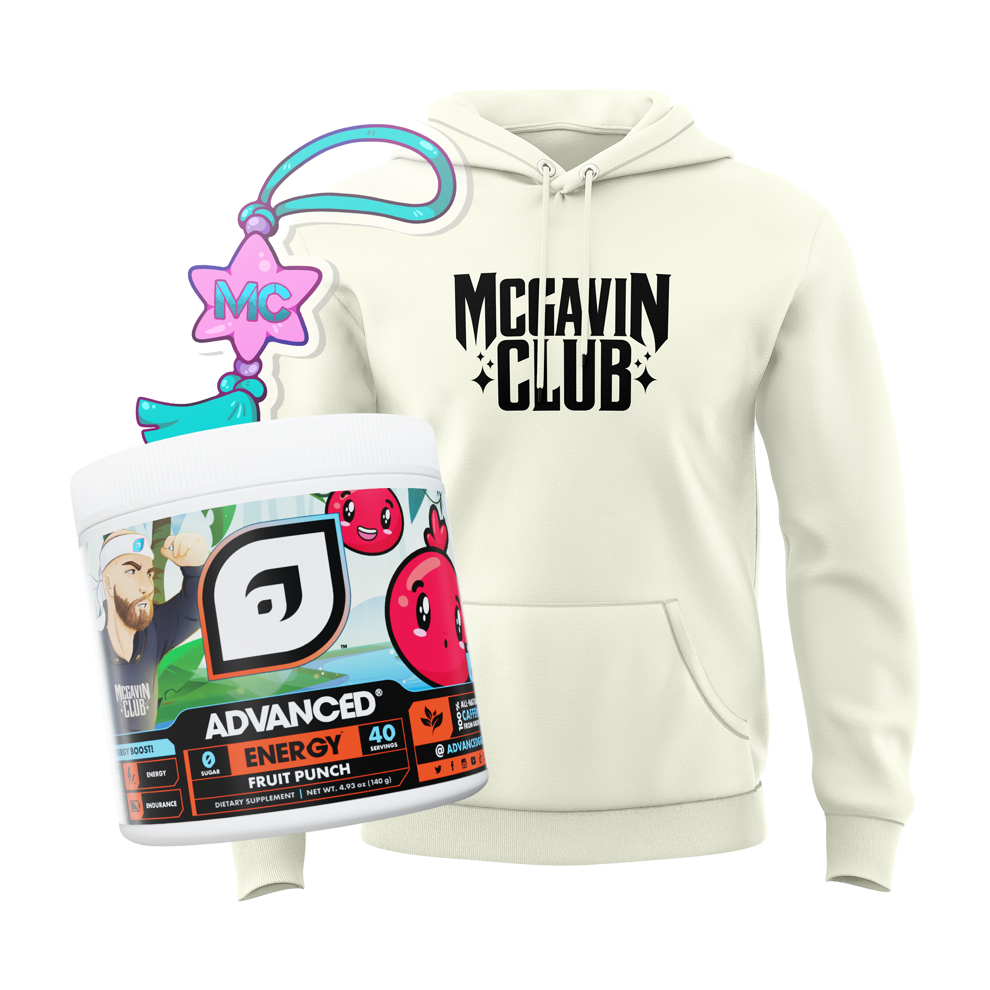 McGavin Club Cream Bundle - FREE CHARM