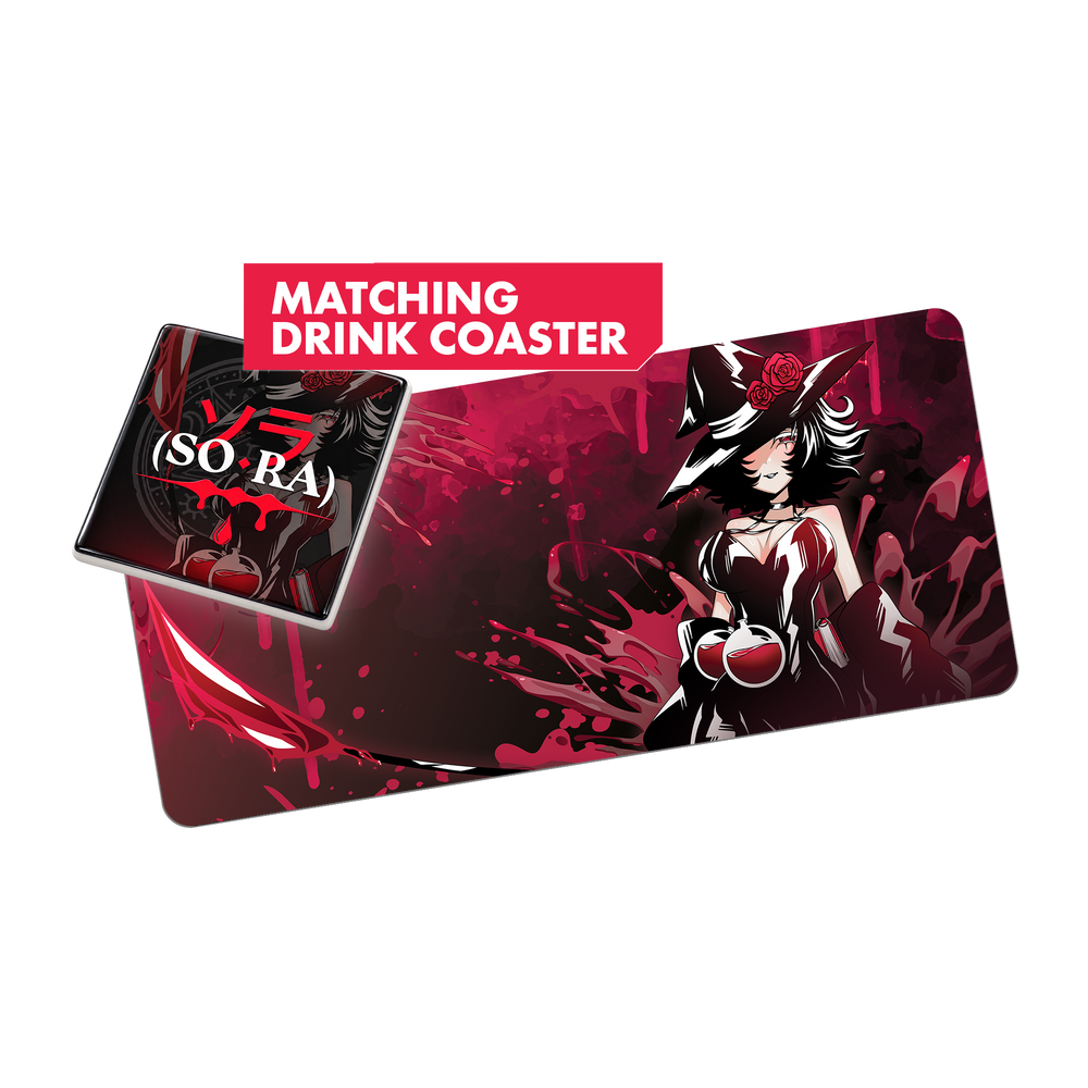 Sora Coaster + Deskmat Bundle