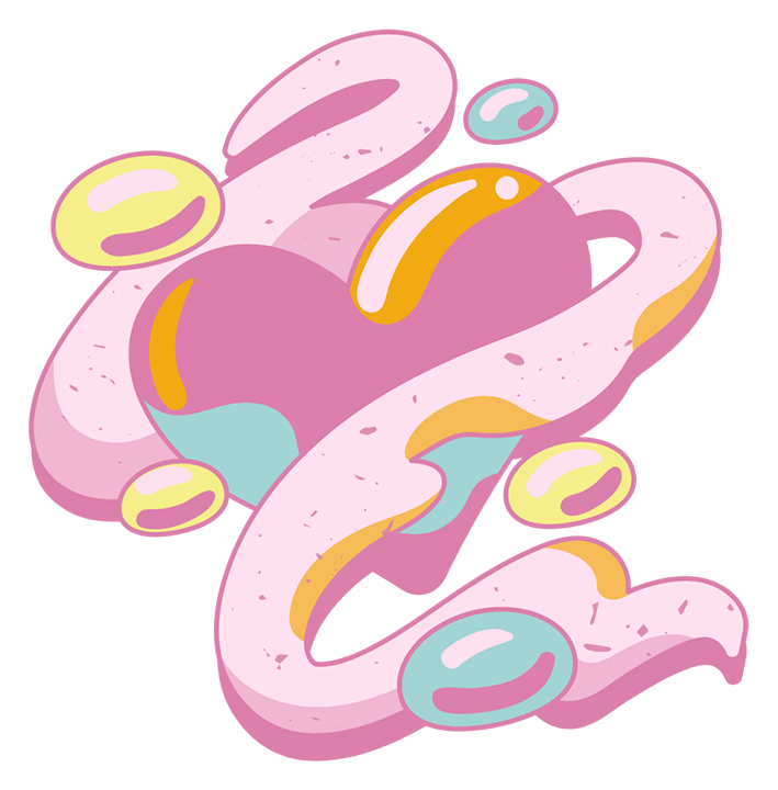 Girly Pop Sticker