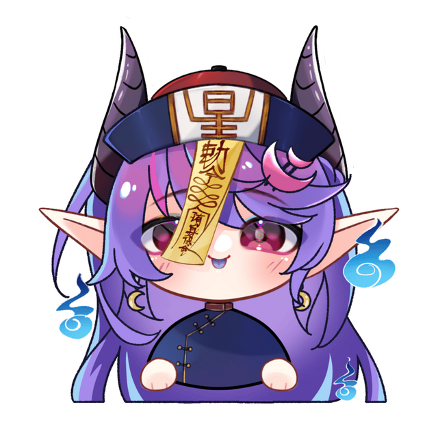 StellarGoth Halloween Jiangshi Sticker