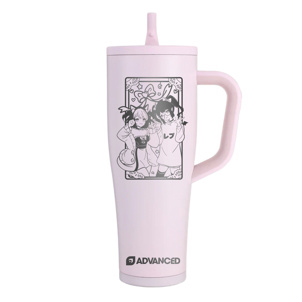 StrawbXRev 40oz Legend Series Ice Shaker - Oakley Pink