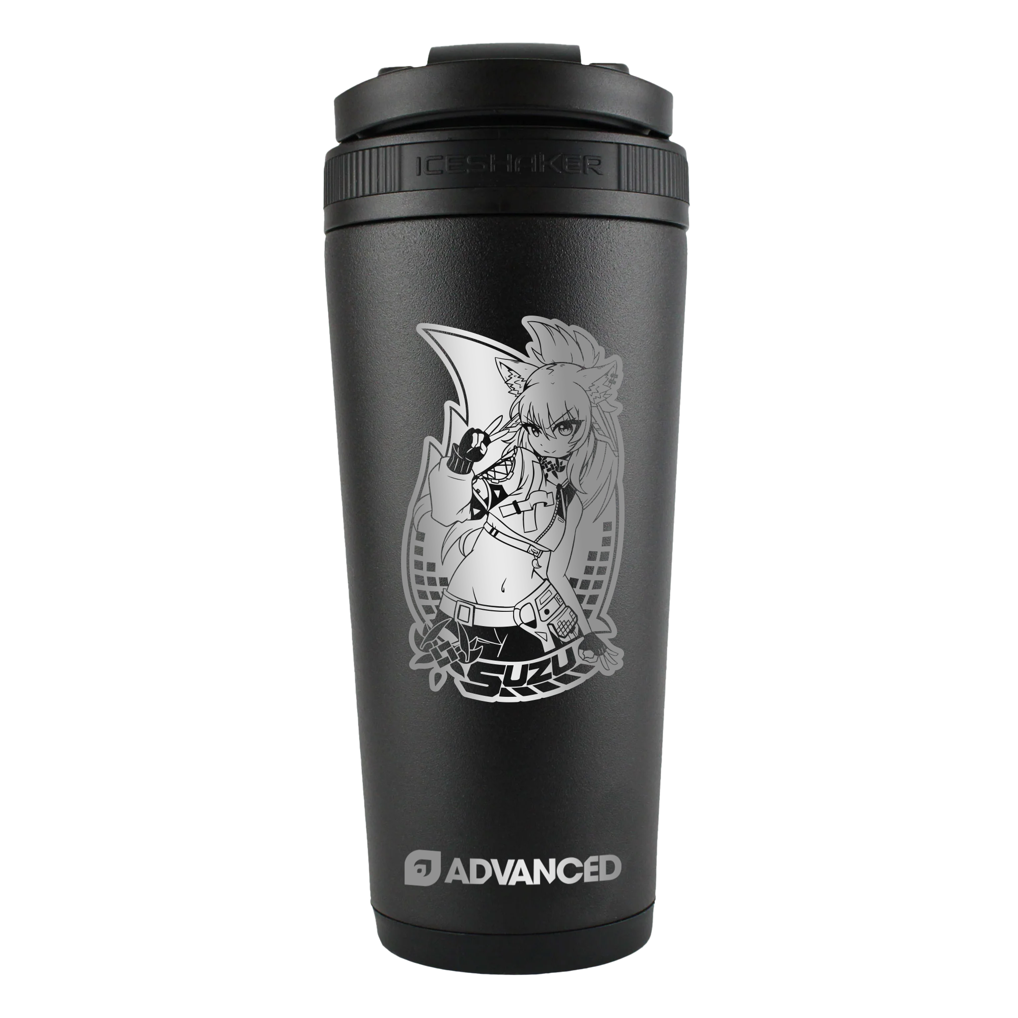 Suzu Custom 26oz Ice Shaker - Black