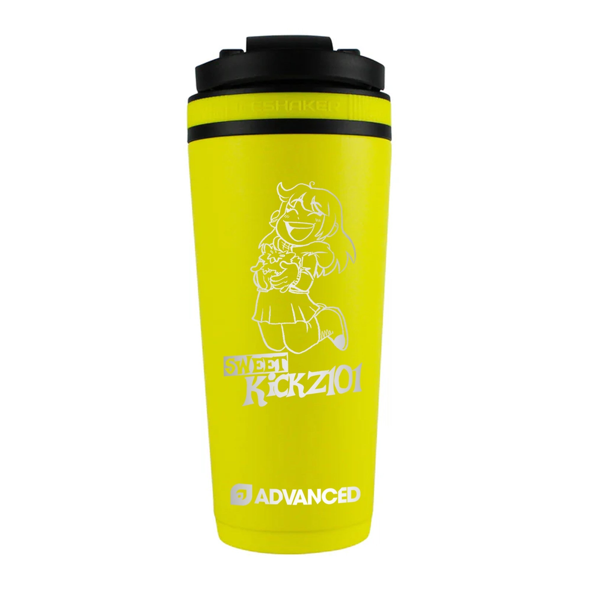 SweetkickzV2 Custom 26oz Ice Shaker - Yellow