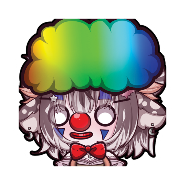 Tauralite Clown Sticker